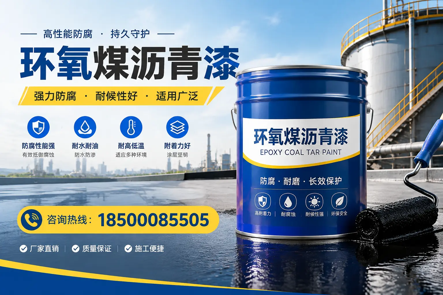 环氧煤沥青漆的储存与运输注意事项,嘉兴企业须知