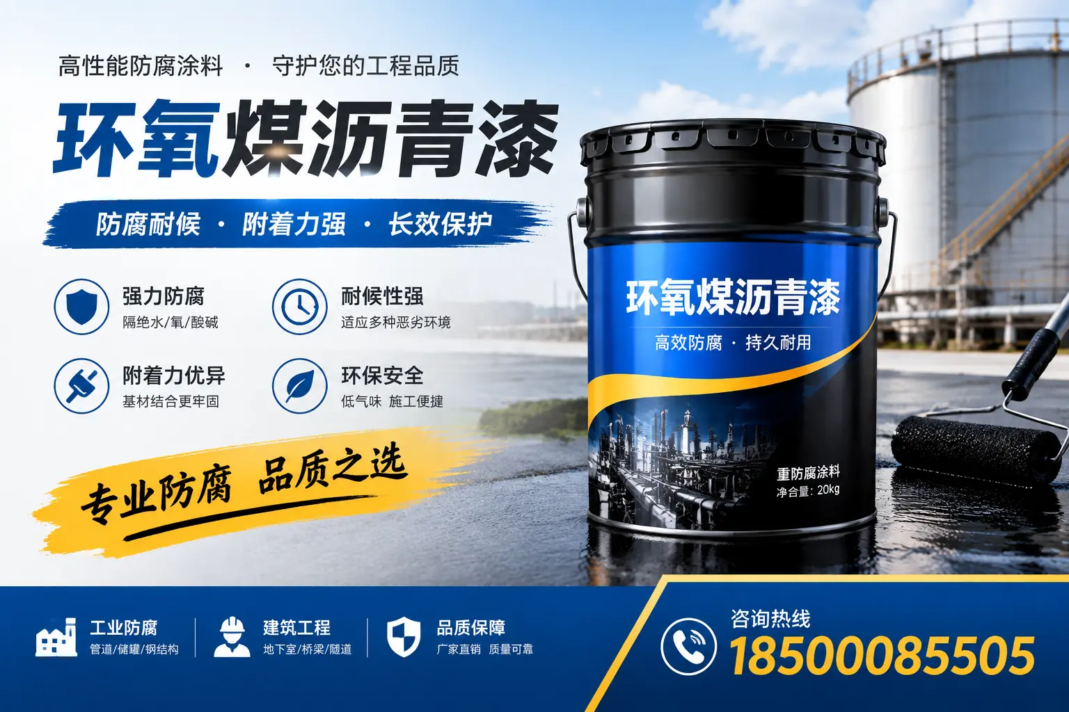 如何选择适合的环氧煤沥青漆？嘉兴市场选型指南